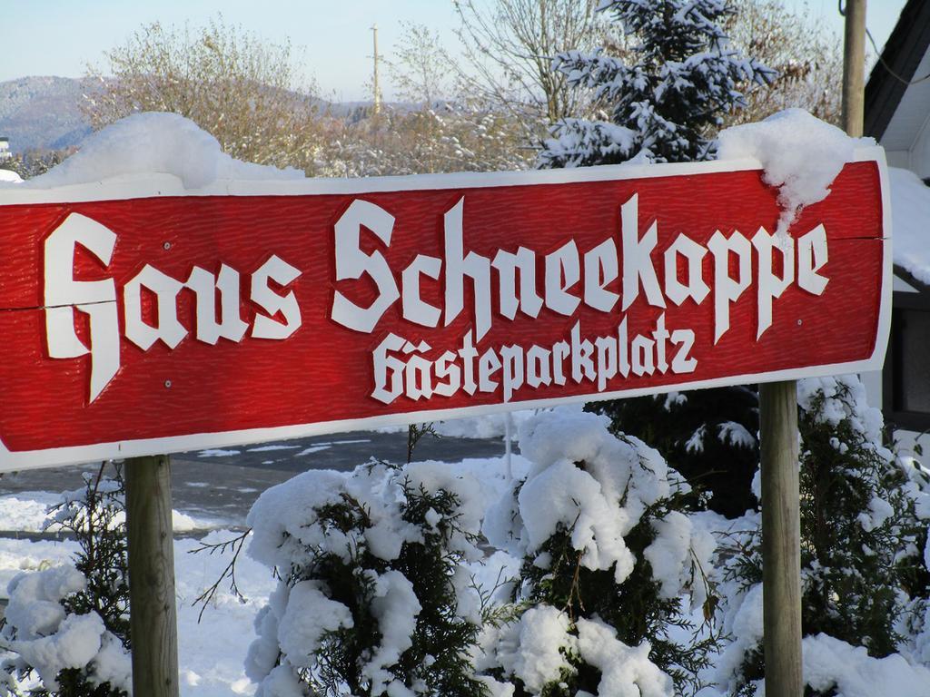 Haus Schneekappe Lägenhet Winterberg Exteriör bild