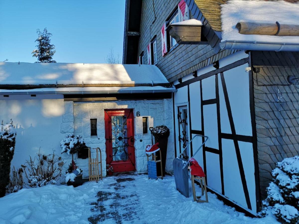 Haus Schneekappe Lägenhet Winterberg Exteriör bild